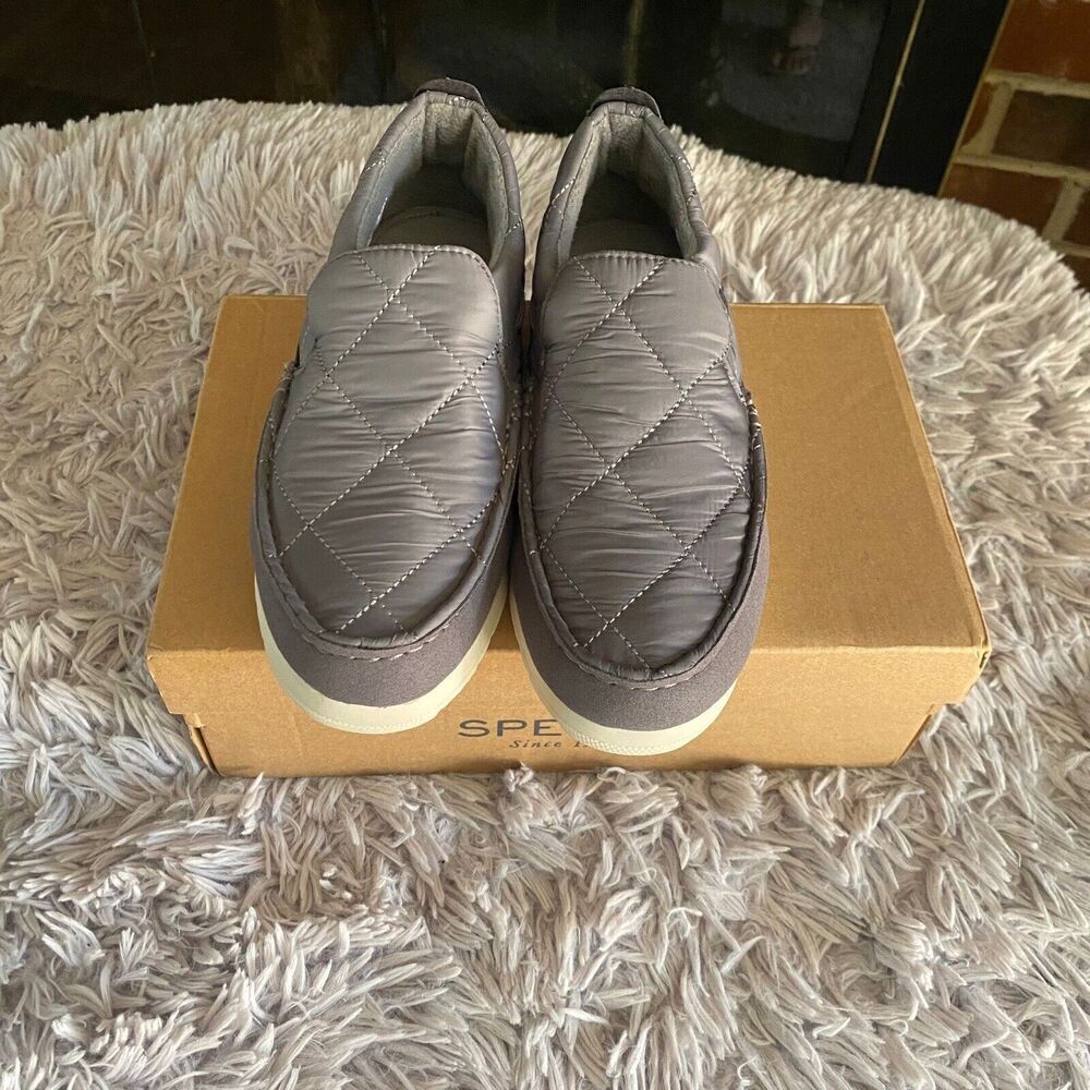 Sperry Women’s Slip On Shoes Lightweig Gray Size 7.5 M Comfort Soft Sneakers NEW - Picture 7 of 16